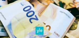 Euro seteleitä ja kolikoita kuvastamassa velkaa